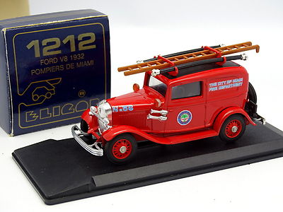 Eligor 1/43 - Ford V8 1932 Feuerwehr Miami