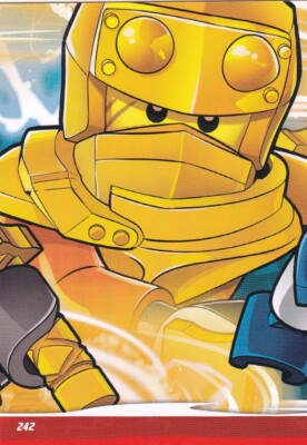 Lego Ninjago Serie 9 TCG Puzzle Karte Nr. 242 Puzzle 2 Teil 8/9