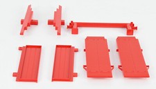 Bruder Ersatzteil Rampe Auffahrrampe rot für Tieflader  02774 02775 03555 42618