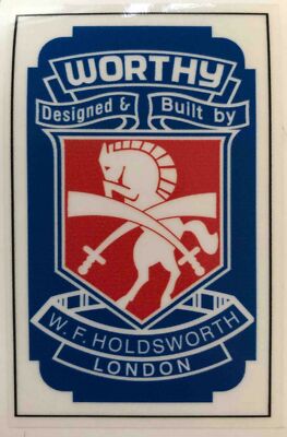 Holdsworth Kopf Aufkleber