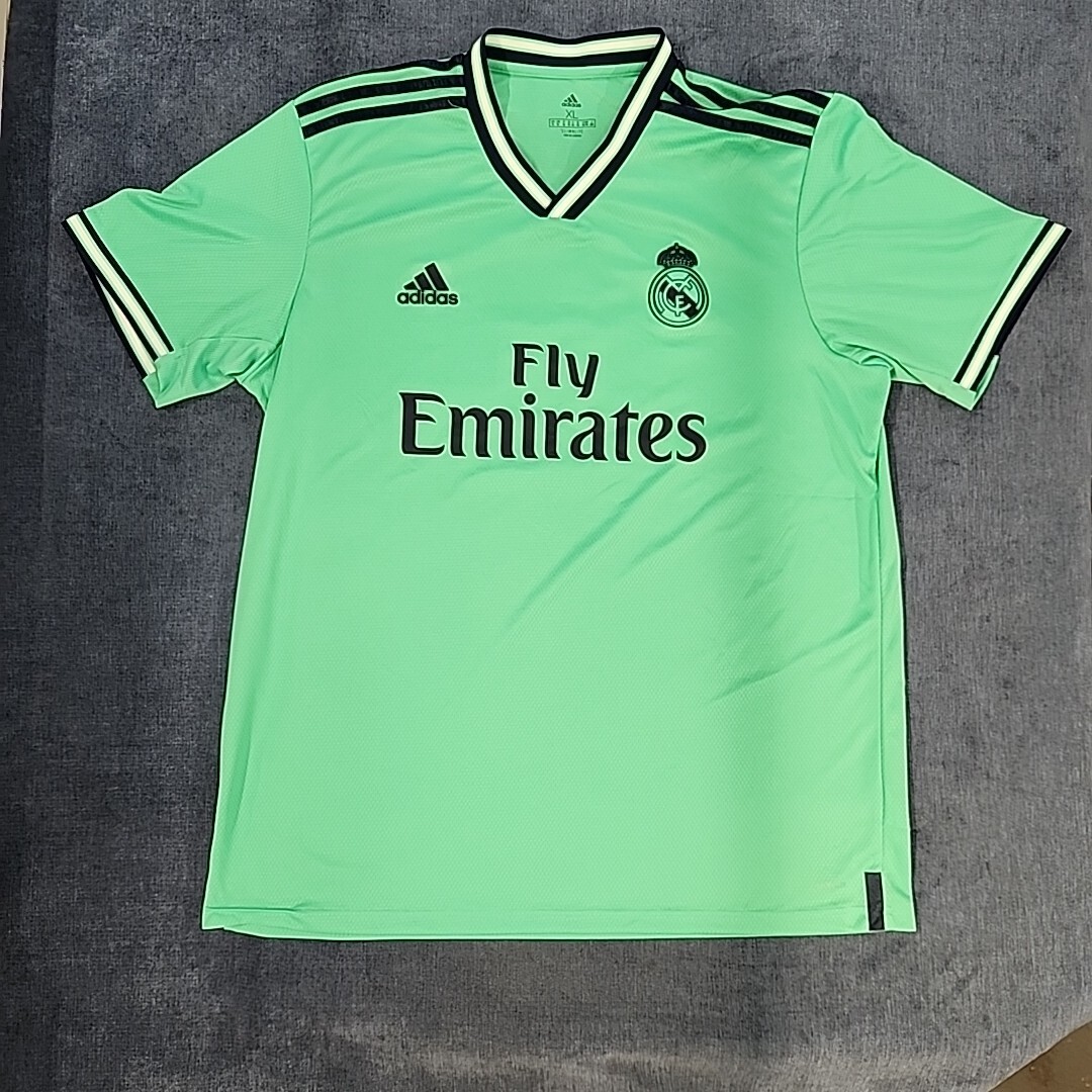 Adidas 2019 Real Madrid FC Sergio Ramos #4 MLS Fly Emirates