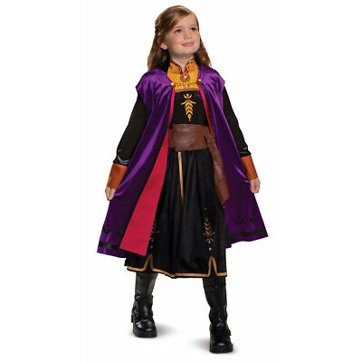 Disney Offizielles Die Eiskönigin 2 Anna Kostüm Mädchen Prinzessin Kleid Frozen