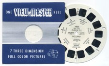 By the Zuider Zee Holland 1953 Belgian-made View-Master Single Reel 1900