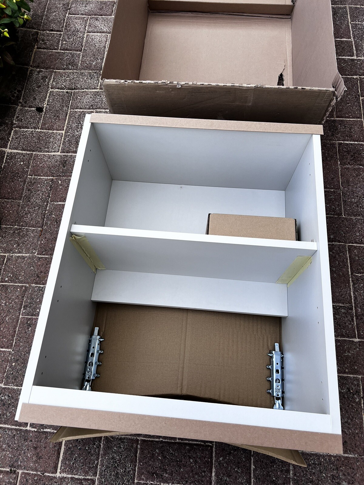 Iflo Aliano Drawer Line 2 Door Base Unit Matte Dove Grey 600mm X 380mm RRP £254