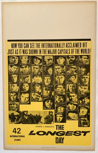 LONGEST DAY Benton window card