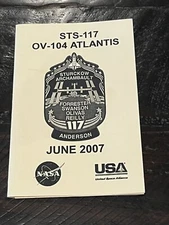 NASA STS-117 OV-105 Space Shuttle Atlantis June 2007 Timeline & Crew Data