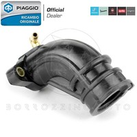 Piaggio Original AnsaugkrüMmer Schlauchanschluss 969405 FüR ZIP 50 4T 2002