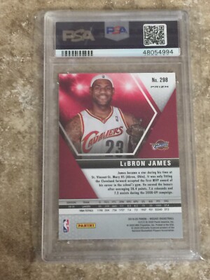 スポーツ選手 Panini Lebron MVP pink camo PSA10 2019-20 Mosaic Lebron James Pink MVP Camo Psa 10 Gem Mint Lakers
