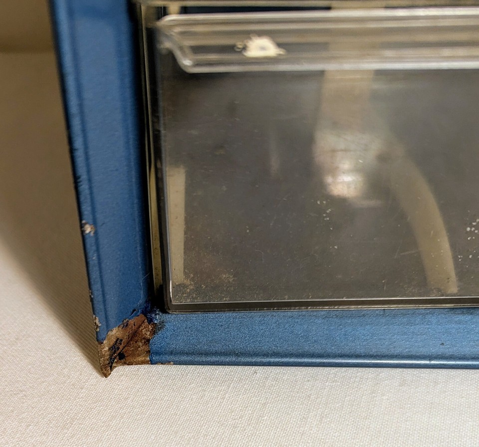 Vintage Akro Mils 26 Drawer Metal Storage Small Parts Organizer