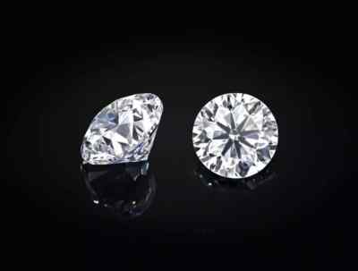 .50 CT Natural White Diamond 4 mm 2 Pcs Round Cut VVS1 D Grade IDGL Certified J7