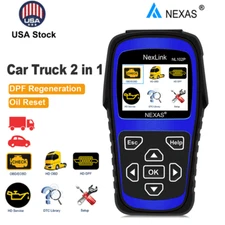 NEXAS NL102P Heavy Duty Truck Auto Diagnostic Scanner Tools DPF Regen Oil Reset