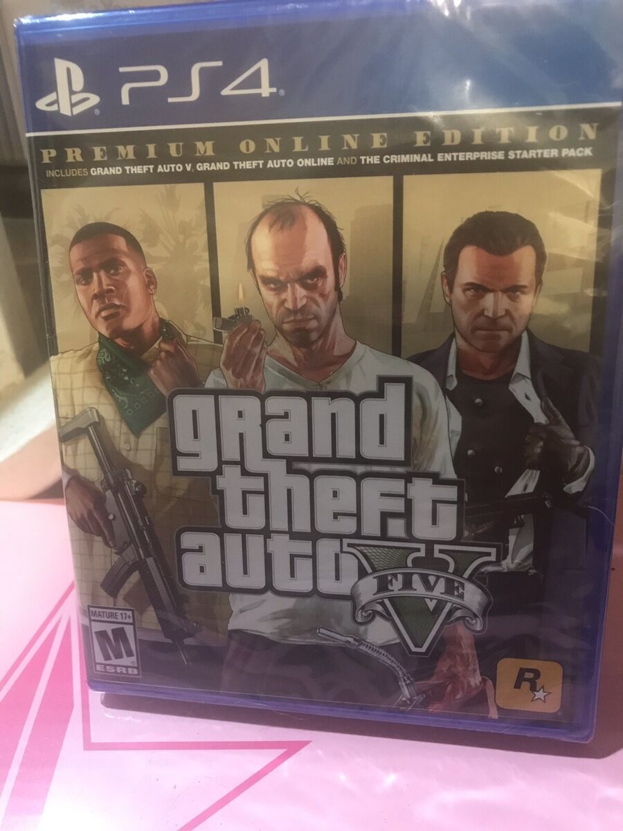 Game Grand Theft Auto V Premium Online Edition - PS4 em Promoção