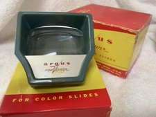 Vintage Photography: Argus Camera Previewer For Color Slides 660, Original Box