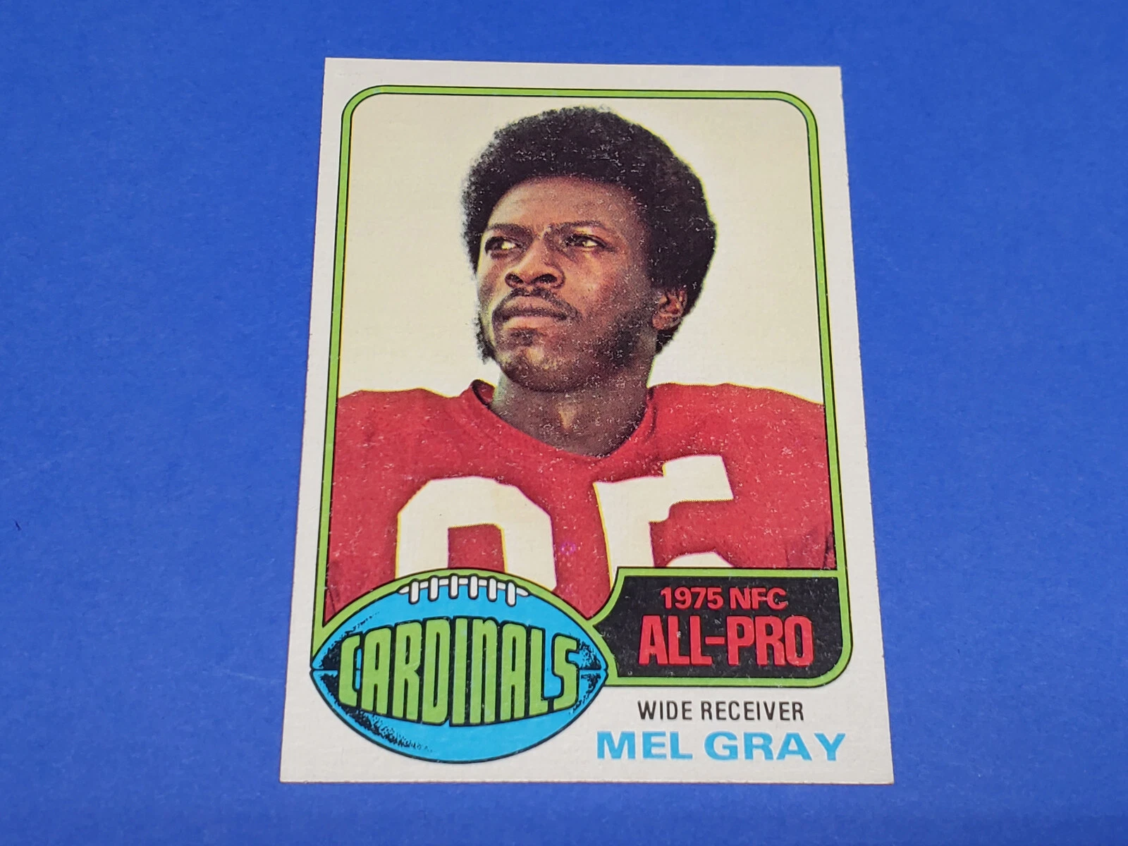 1976 TOPPS FOOTBALL #520 MEL GRAY HIGH GRADE NEAR MINT NRMT