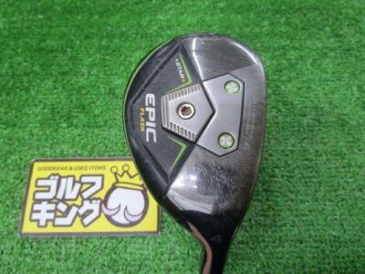 ☆美品【CALLAWAY EPIC FLASH 4Ｈ】zelos7/20°/S☆ Callaway EPIC FLASH STAR Hybrid 4H NSPRO Zelos7 (S) #995 Golf