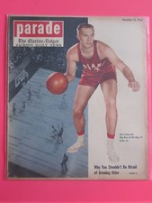 DON SCHLUNDT INDIANA basketball PARADE magazine The Clarion-Ledger 1954 Jackson