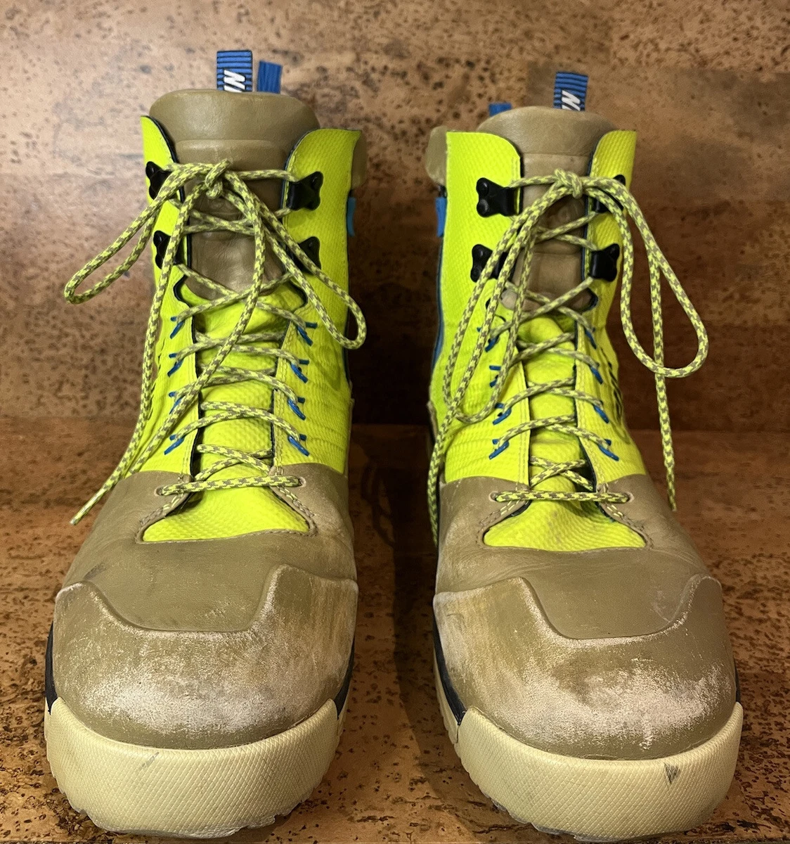 Nike ACG Lunar Terra Arktos Men's Size 12 Boots Brown / Volt Nike ACG Lunar Terra Arktos Men's Size 12 Boots Brown / Volt
