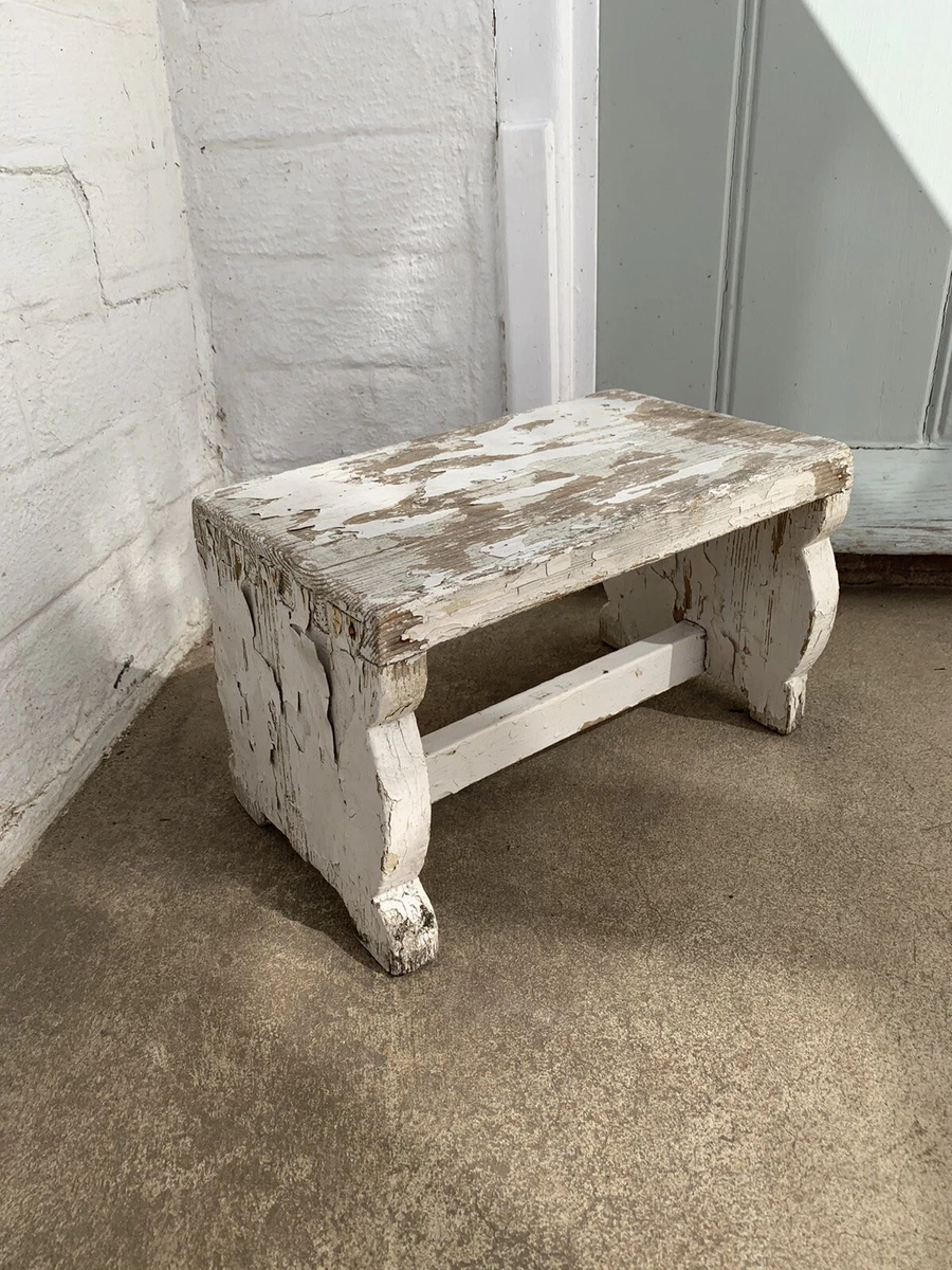 White cheap milking stool