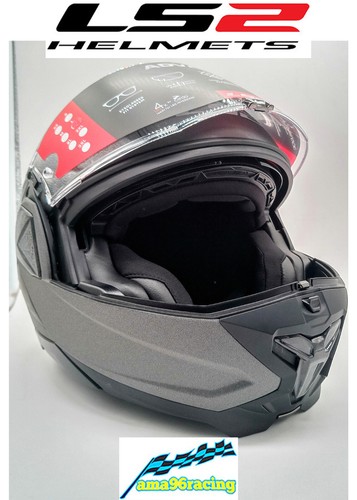CASCO MODULARE LS2 FF910 ADVANT II MATT CONCRETE NEW !!!! OMOLOGAZIONE ECE 22.06 - Foto 2 di 12