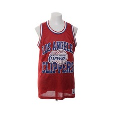 Mitchell & Ness, Basketball Hemd, Größe: M, Rot/Blau/Weiß, Polyester, Print #l04
