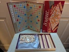 Vintage 1989 Milton Bradley Scrabble Crossword Board Game Complete w/ 100 Tiles