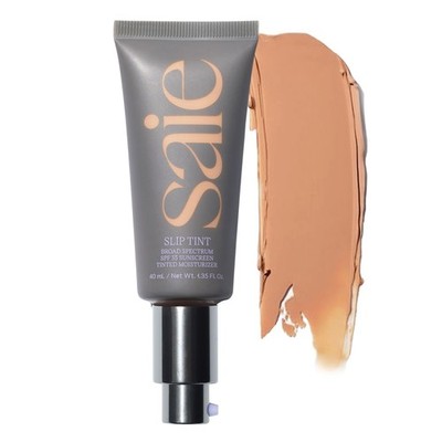 Saie Slip Tint Tinted Moisturizer with SPF 35 - Light Coverage, Glowy Skin Ti...