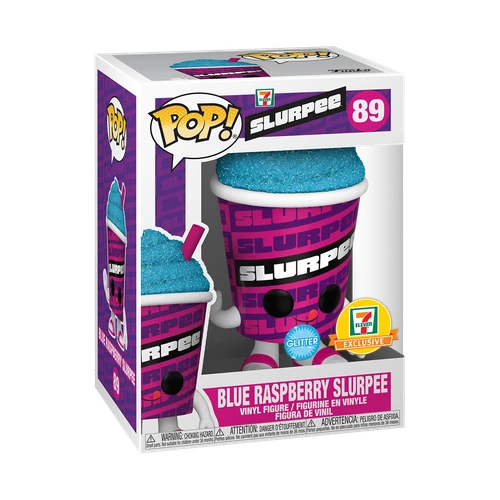 Funko POP! Ad Icons Blue Raspberry Slurpee Glitter #89 7-Eleven Exclusive