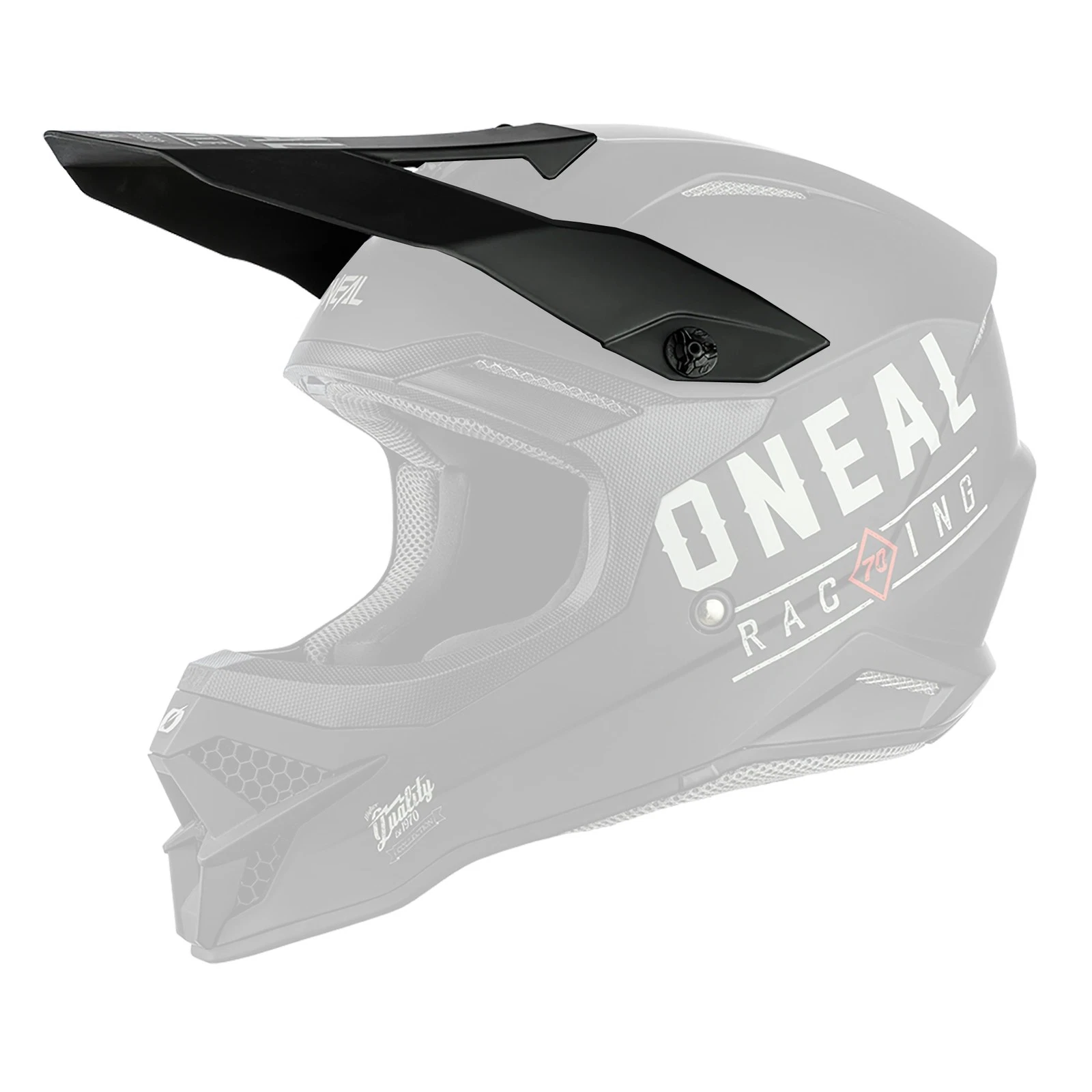 ONeal 0627-120 Visor for 3 SRS Dirt Helmets - Black