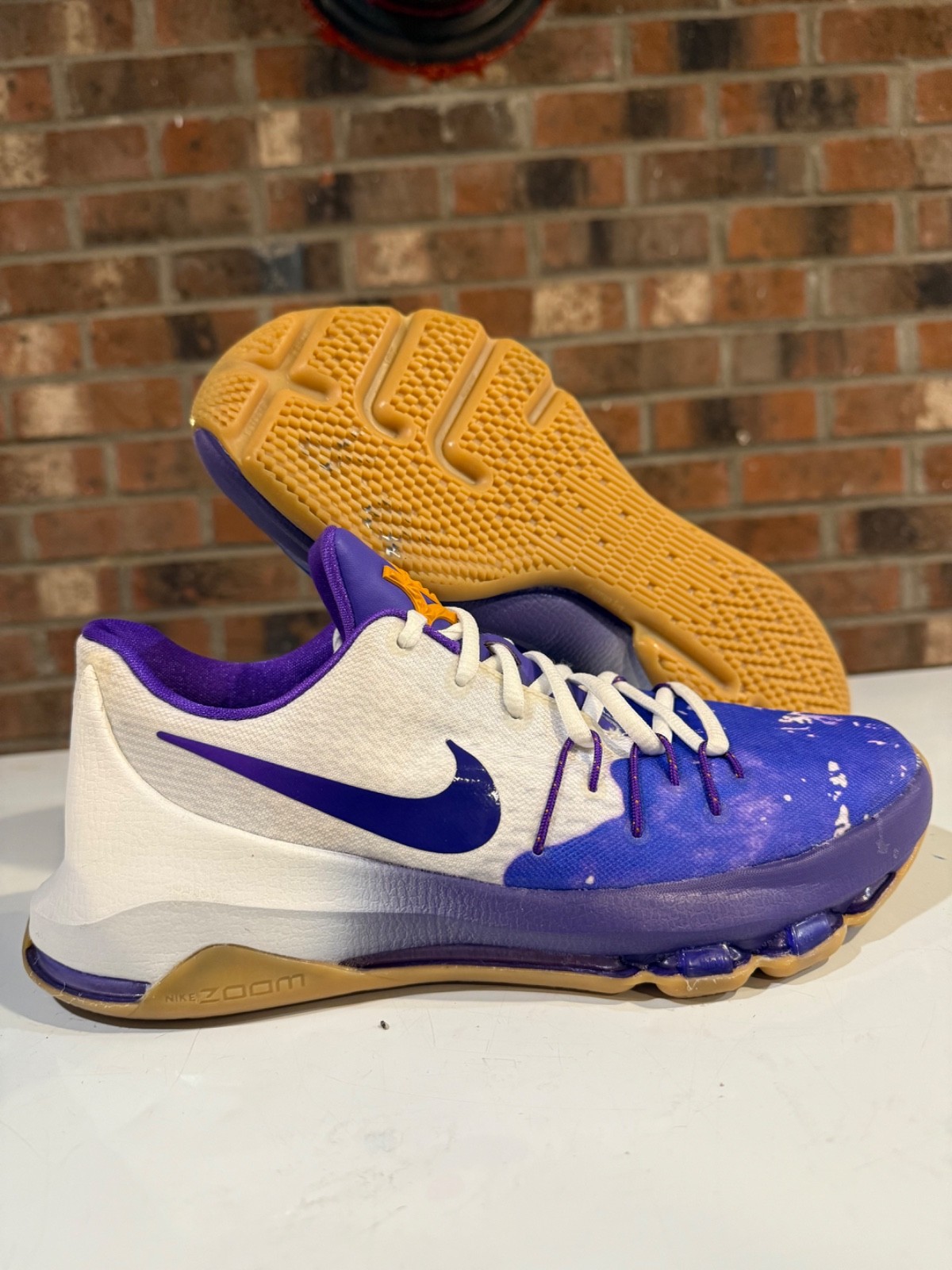 SAOLA Nike Kevin Durant KD8 Peanut Butter & Jelly 846228 100 bambino 6 anni donna 7 5 uomo 6