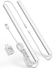 Plug-in Under Cabinet Lighting, Dimmable Counter Lights for Kitchen, 2pcs 12 ...