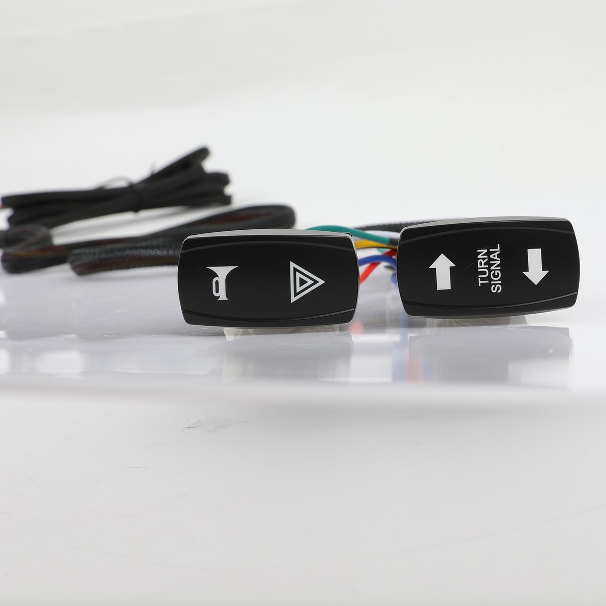 ATV UTV Street Legal Turn Signal Light Kit + Horn For Suzuki King