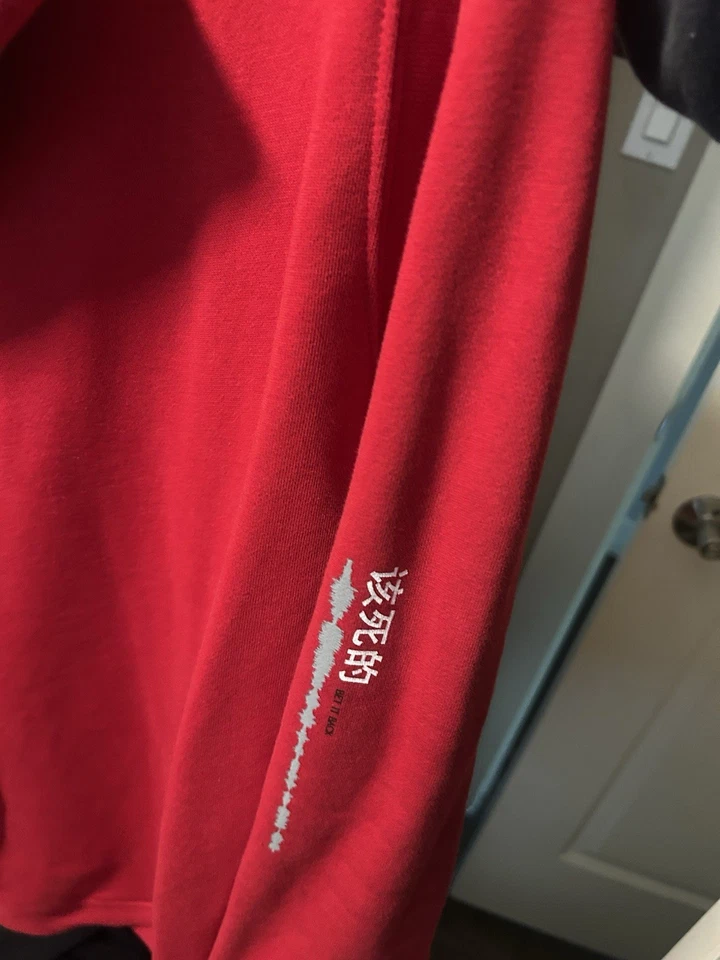 Nike Sportswear Club Herren Pullover Hoodie - Rot, Größe L - Bild 4 von 4