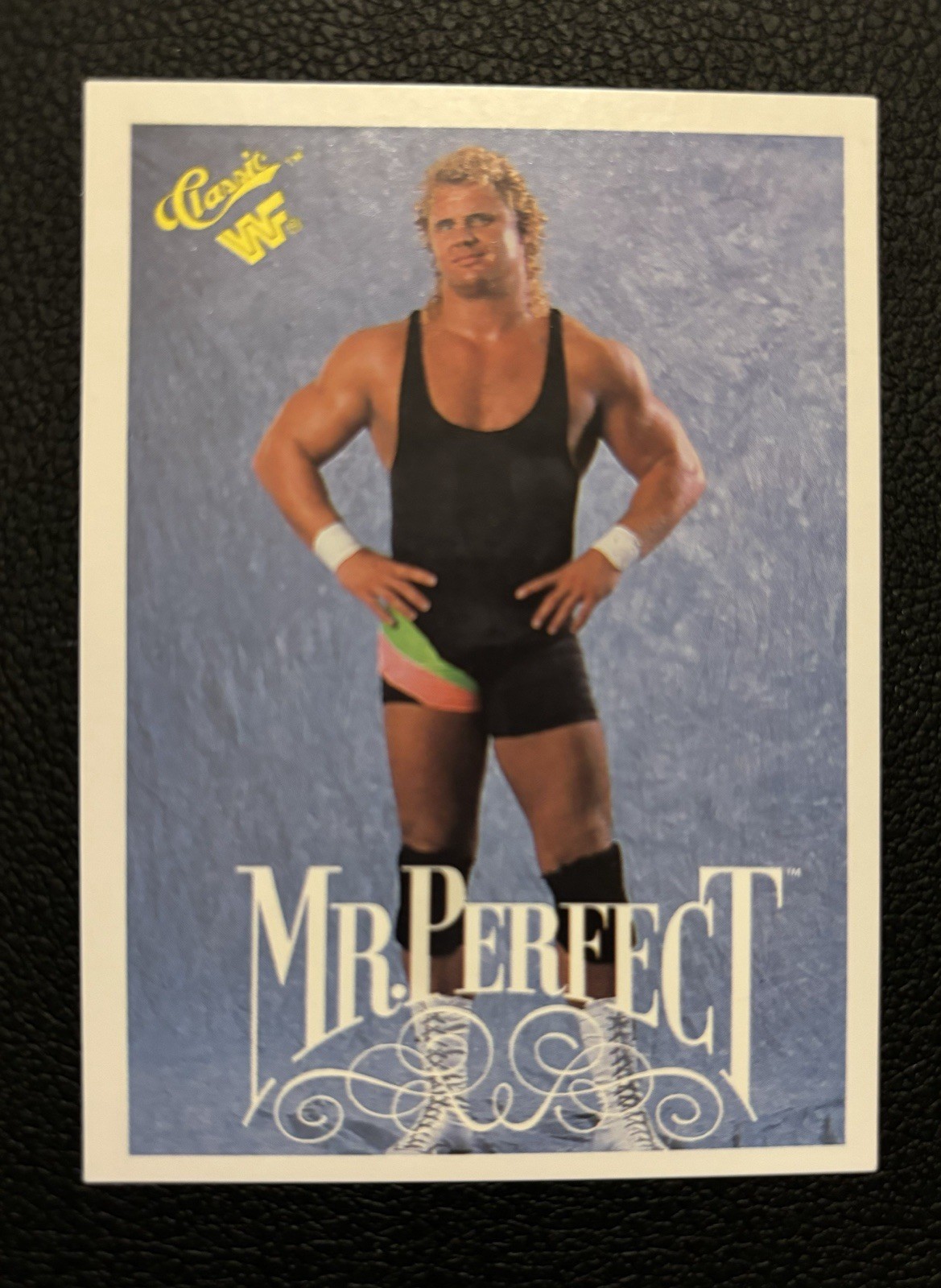 MR. PERFECT !!! 1990 Classic WWF #19
