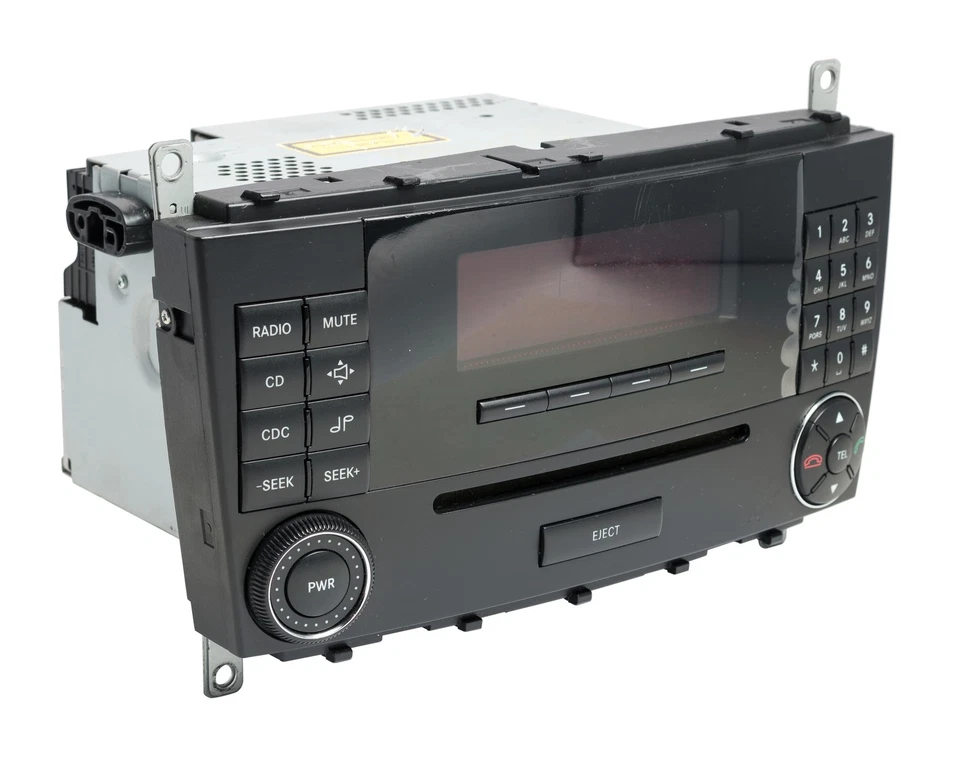 2001-07 Mercedes-Benz C240 AM FM Receiver Single-Disc CD Player A2038705189 - Image 3 of 4