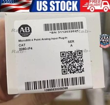 New Sealed Allen-Bradley 2080-IF4 /A Micro800 4 Point Analog Input Plug-in