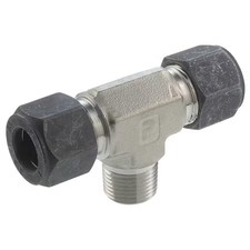 Parker 6-6-6 Sbz-Ss 3/8" Cpi X Mnpt Ss Male Branch Tee