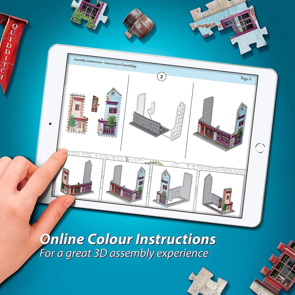 Wrebbit3D Diagon Alley Collection: Quidditch Supplies & Slug & Jiggers (305pc) - Image 2 of 4