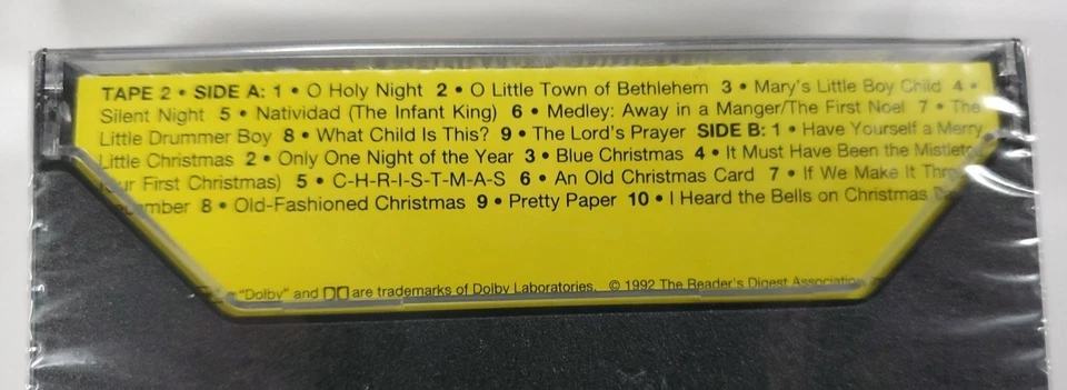 A COUNTRY CHRISTMAS Reader's Digest 2 Cassette Set Sealed - Image 4 of 4