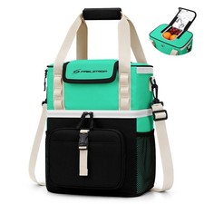 Lunch Box for Women, 20L Insulated Lunch Bag Men, Leakproof Double Deck Coole...