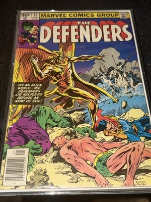 Defenders #79 Vol. 1 1980 Marvel Comics 1st App Newsstand Buckler Cover