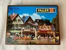 Faller B-321 HO Concession Booths Building Kits