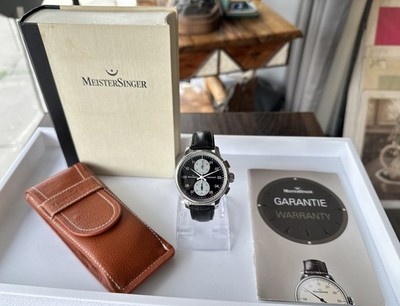 RARE! Stunning Dial and Hands MeisterSinger Chronoskop (Chronograph)