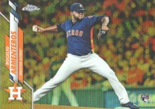 2020 Topps Chrome Baseball Gold Refractor #4 Rogelio Armenteros 47/50