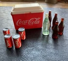 Vintage Mini Coca Cola Cooler Doll Toy Barbie Coca Cola Cooler