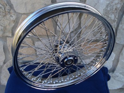 21X3.5'' KCINT DNA 60 SPOKE FRONT WHEEL 00-07 HARLEY ULTRA ROAD KING STREET GLIDE