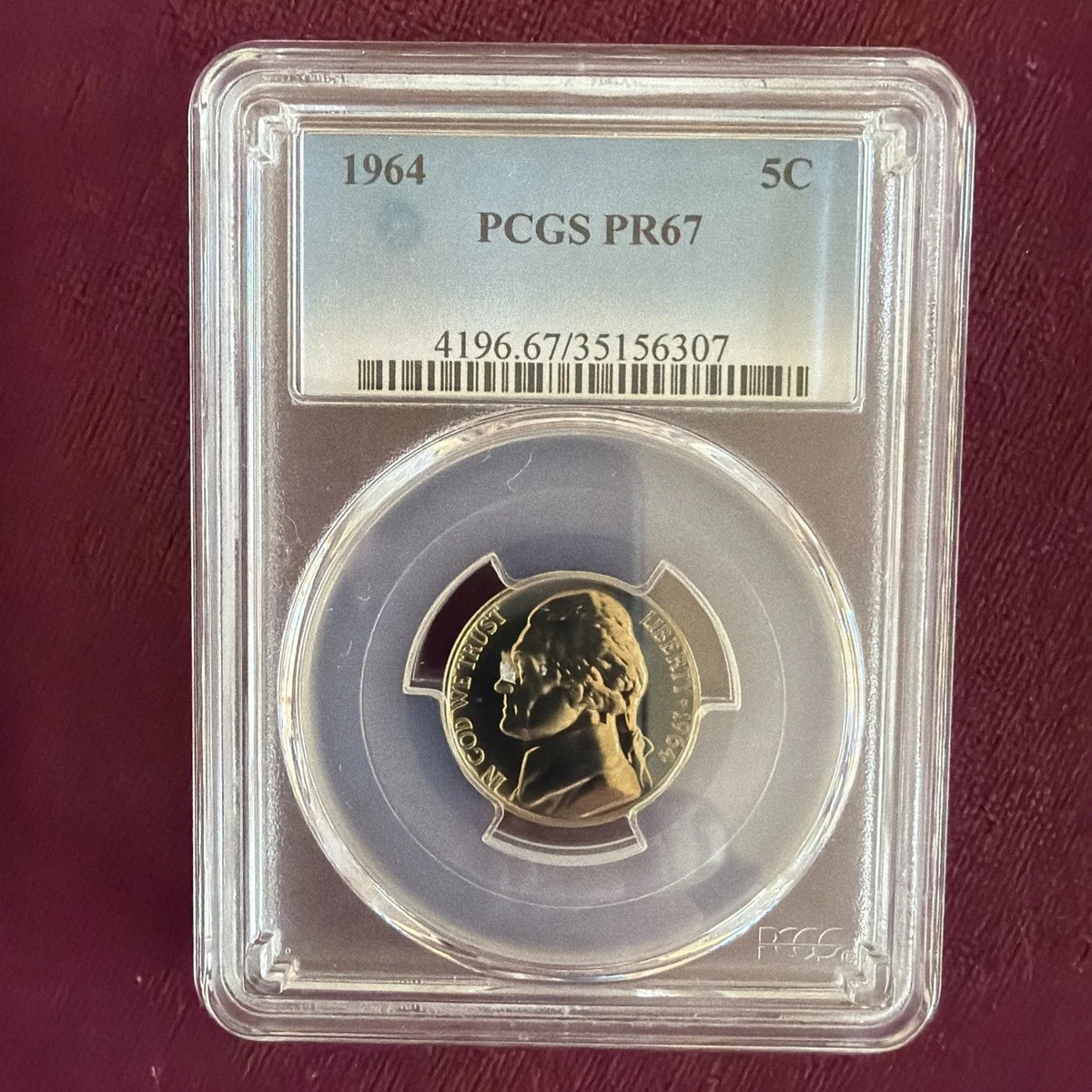 PR 67 Graded 1964 US Jefferson Nickels (1938-Now) for sale | eBay