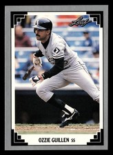 Ozzie Guillen 1991 Leaf #331 Chicago White Sox BASEBALL *211