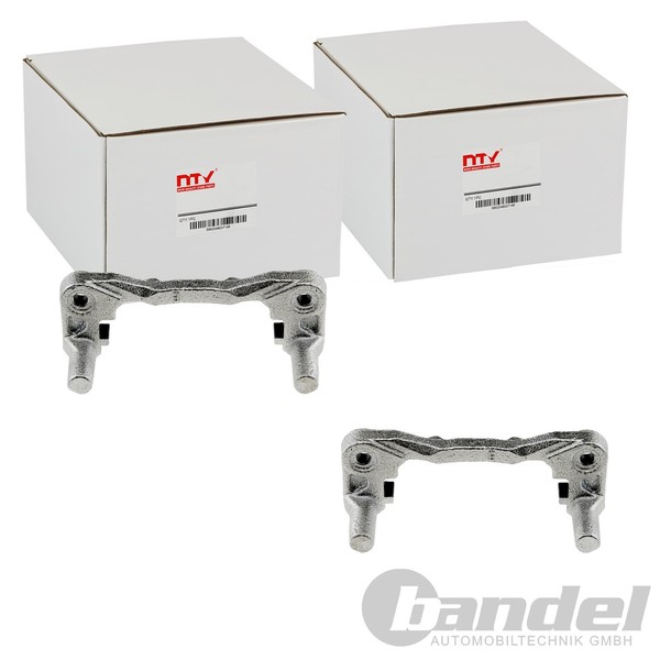 2X NTY Halter Bremssattel TrÄGer Hinten Beidseitig Passend FÜR Mitsubishi-image