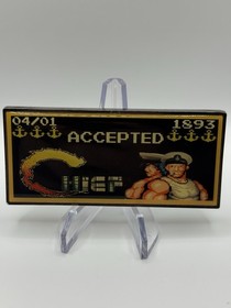 Rare USN CPO NES Controller/Contra Challenge Coin