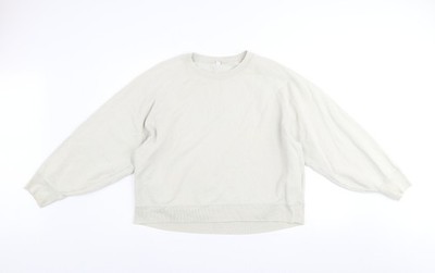 Erfrischen Sie Ihre Freizeitgarderobe mit diesem stilvollen Uniqlo Damen Beige Pullover Swe